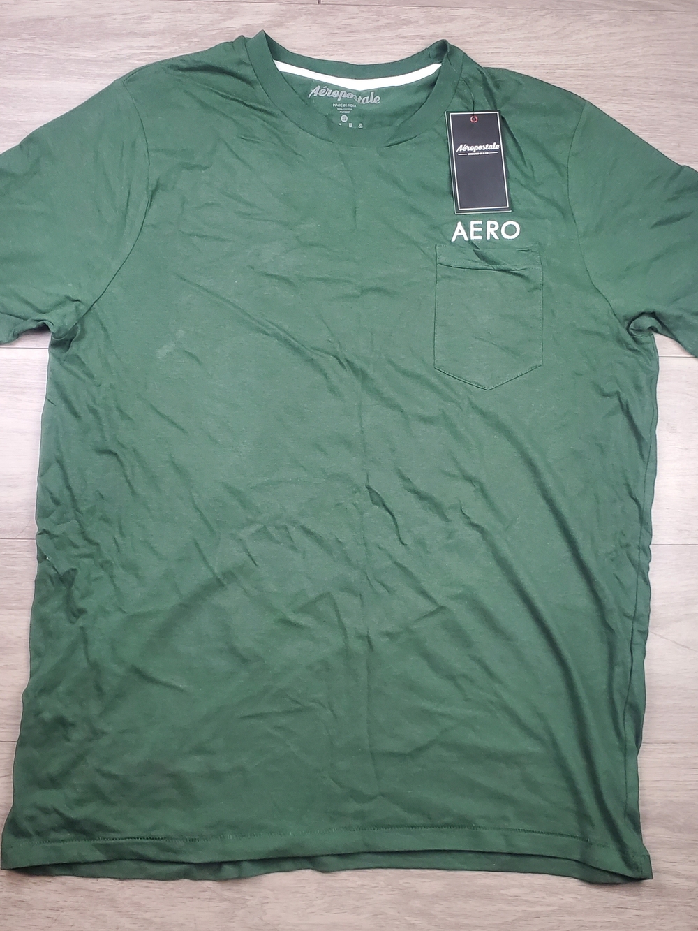Aeropostale AERO Green Pocket T-Shirt XL NWT New With Tags